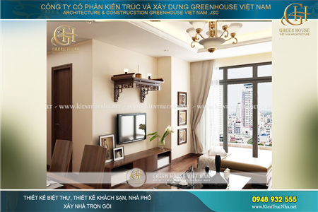 Mẫu thiết kế nội thất chung cư hiện đại đẹp mỹ mãn tại Hà Nội