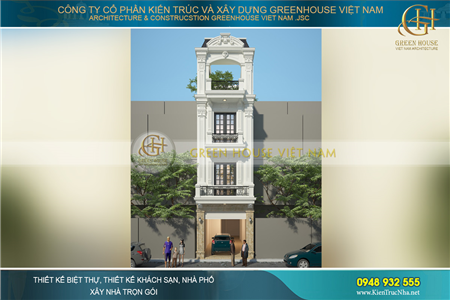 Nhà phố tân cổ điển tại Hà Nội - Vẻ đẹp tinh tế trong sự giản đơn