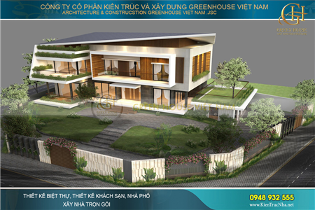 10 mẫu thiết kế biệt thự sân vườn đẳng cấp dành cho giới thượng lưu