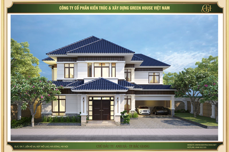 Thiết kế nhà đẹp tại Bắc Giang, update báo giá mới nhất 2023