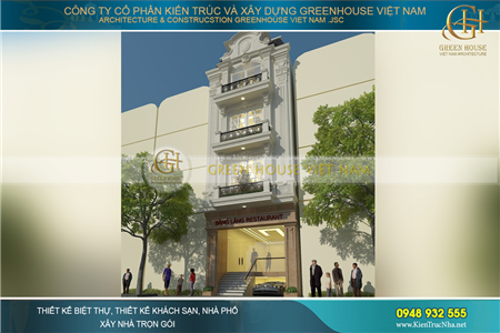 Nhà phố tân cổ điển 5 tầng : Xu hướng thiết kế của thời đại