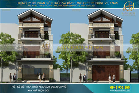 100 mẫu biệt thự 2 tầng mái Thái hiện đại, đẳng cấp 2024