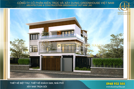 Thiết kế biệt thự hiện đại đẹp tinh tế tại Hà Nội - Tổ ấm bình yên nhất
