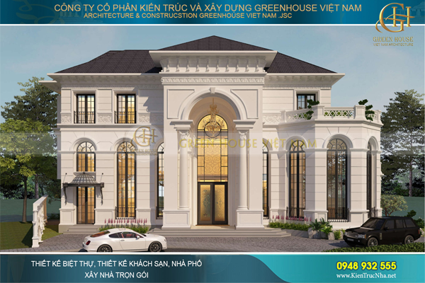 [Cập nhật] Thi công nội thất biệt thự Vinhomes Riverside Hà Nội 3 tầng