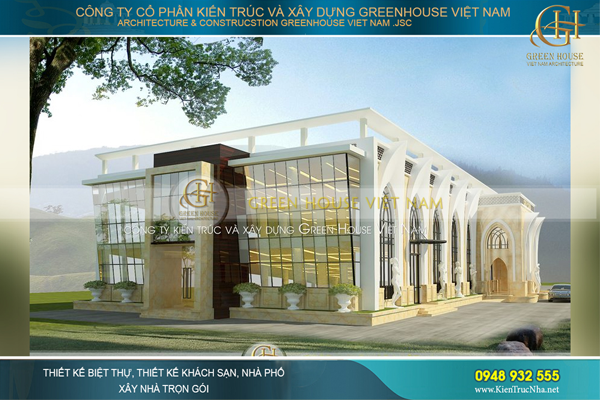 Thiết kế trung tâm tập và huấn luyện golf tại Bắc Giang