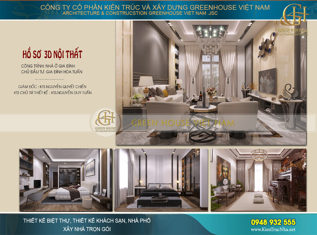 Nhà phố 4 tầng 80m2 và thiết kế nội thất hiện đại đẹp xa hoa, lộng lẫy