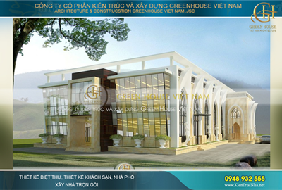 Thiết kế trung tâm tập và huấn luyện golf tại Bắc Giang