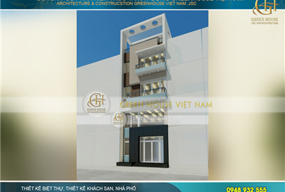 Nhà ống 4 tầng mặt tiền rộng 6m rưỡi dài 15m đẹp tại Hải Phòng