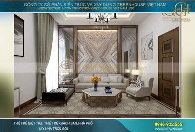 Đẹp say đắm với thiết kế nội thất biệt thự hiện đại 3 tầng tại Bắc Giang