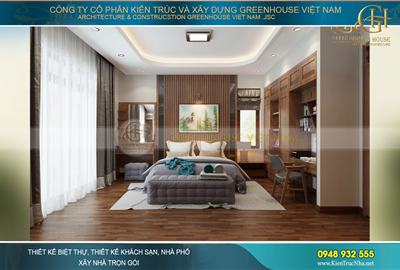 Thiết kế nội thất nhà phố hiện đại 3 tầng tại Bắc Ninh đẹp không rời mắt