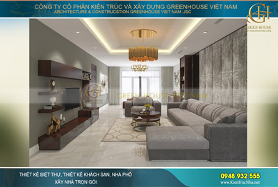 Thiết kế nội thất nhà phố kết hợp kinh doanh phong cách hiện đại tại Bắc Giang