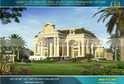 Dinh thự 2 tầng đẳng cấp tại Bình Dương