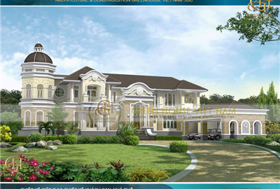 Dinh thự kiến trúc Pháp sang trọng và đẳng cấp