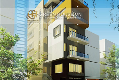 BIỆT THỰ 6 TẦNG MẶT TIỀN 8M KIẾN TRÚC HIỆN ĐẠI - GREEN HOUSE VIỆT NAM