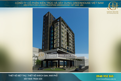 Thiết kế khách sạn 4 sao – Khách sạn Biển Bắc tại Móng Cái