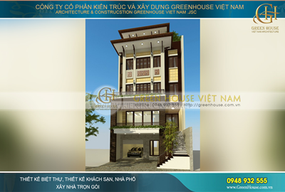 Thiết kế và thi công nhà ống 4 tầng mặt tiền 7m trọn gói