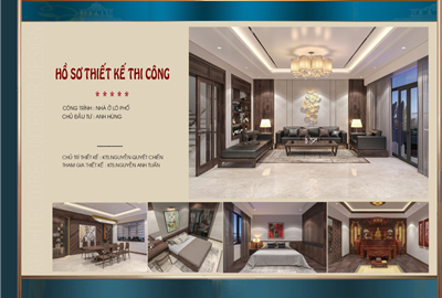 Thiết kế nội thất nhà lô phố hiện đại 4 tầng đẹp tại Hải Dương